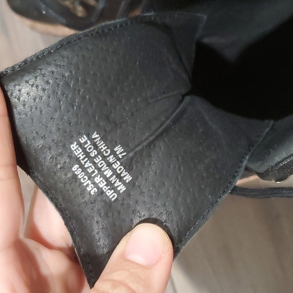 Jeffrey Campbell Free People Y2K Viajar Wedge Hiker Boots 7M - Picture 13 of 15